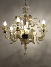 Hotel Murano Chandelier Lighting with Modern Design