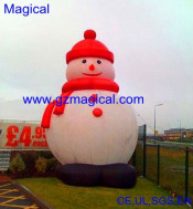 Huge Size Inflatable Snowman Ornament for Outdoor Use (MIC-451)
