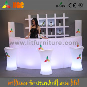 Illuminated LED Bar Counter for Events