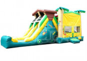 Inflatable Bounce Slide Combo with Jumping Castle Jw0916-1