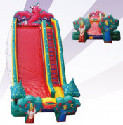 Inflatable Giant Slides Cartoon Slide Adult Dry Slides