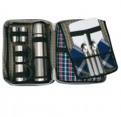 Java Flask and Blanket Set