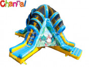 Jungle Inflatable Slide/Triple Inflatable Slides B004