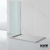 Kingkonree Artificial Stone Solid Surface Shower Tray