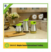 Kitchenware 3 Piece Set Glass Storage Jar Y95157
