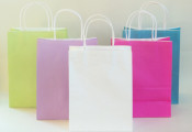 Kraft Paper Colorful Packaging Bag Shopping Bag