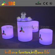 LED Lighted Table&LED Table with Top Glass&Bar Furniture