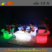 LED Table & Illuminated Modular Bar Table & LED Furniture