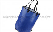 Laminated Polypropylene Basket Tote Bag (21080)
