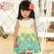 Latest New Flower Floral Children Clothing, Baby Clothes