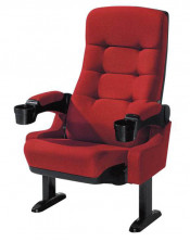 Leather Upholstered Lounger Back Cinema Chair for Sale Cinema Chair (XC-1002)