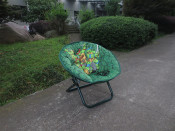 Leisure Camping Outdoor Moon Kids Sun Folding Chair with Animal Logo