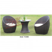 Leisure Modern Outdoor Patio Dining Rattan Tea Table for Garden