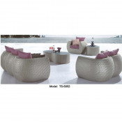 Leisure Patio Rattan Garden Dining Outdoor Modern Sofa