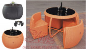 Leisure Rattan Outdoor Patio Dining Modern Chair for Garden