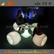 Lit Cube Stool/Lighting Bar Stools and Chairs