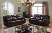 Living Room Furniture Air Leather Recliner Sofa Set (B3739)