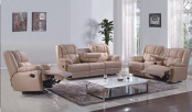 Living Room Furniture Recliner Leather Sofa Set (2643)
