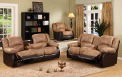 Living Room Luxury Recliner Sofa Antique Fabric Sofa Set with Cupholder