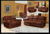 Living Room Microfiber Recliner Chesterfield Sofa Luxury Sofa Set
