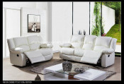 Living Room Products White Color Recliner Motion Sofa Set