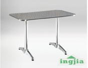 Long Aluminum Metal Project Dinner Work Outdoor Dining Table (JT-66)