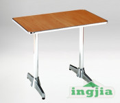 Long Work Fire Proof Plate Aluminum Hotel Dinner Patio Table (JT-106)