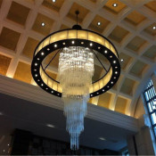 Luxury Crystal Pendent Light for High Grade Hotel