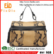 Luxury Genuine Snake Leather Stylish Snake Skin Lady Handbag (N912-B2081)