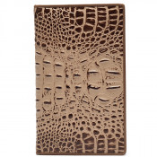 Luxury and Fashionable Crocodile Pattern Leather Eel Skin Wallets