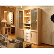 Melamine Wood Grain Wine Cabinet (JG11132A150)