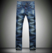 Men Casual Denim Jeans/ Pants with Embroidery in Back Pocket