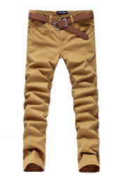 Men Fashion 100%Cotton Woven Pant with Cargo Pocket
