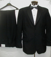 Mens Black Tuxedo Suit