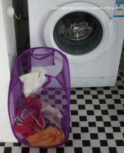 Meshing Laundry Hamper