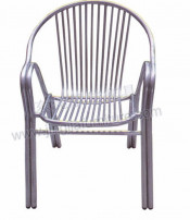 Metal Outdoor Garden Coffee Stainless Dining Chair (JJ-AK02)