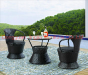 Metal Steel Iron Rattan Outdoor Garden Furniture (JJ-S483)