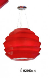 Modern Acrylic Carbon Steel Lobby Pendant Lamps (929S)