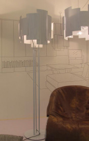 Modern Aluminium Floor Light (2136F)
