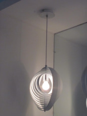 Modern Carbon Steel Designer Pendant Lighting (2111S1)
