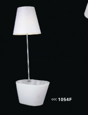 Modern Carbon Steel Resin Floor Lamps (1054F)