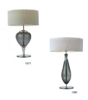 Modern Chrome Glass Base Desk Light (728T)