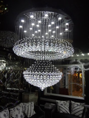 Modern Decorated Lamp Ceiling Lighting Crystal Chandelier (EM6830-5B)