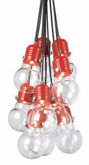 Modern Design Glass Pendant Lamp with 10 Holder (MD4119S-10R)