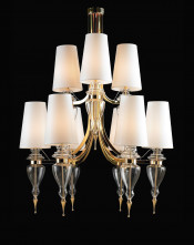 Modern Elegant Fabric Shade Pendant Lighting (MD20450-9)