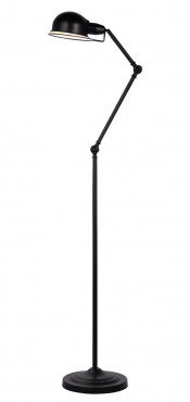 Modern Full Black Steel Floor Standing Lamp (ML6109-B)
