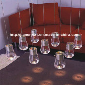 Modern Glass LED Hanging Pendant Lamp Light for Hotel