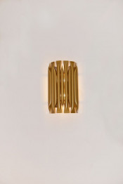 Modern Gold Carbon Steel Hotel Bedside Wall Light (1162W)