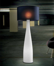 Modern Hand Grounded Glass Floor Lamp. ML4116A