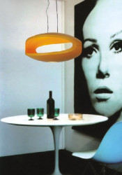 Modern Hanging Orange PC Pendant Lighting (667S)
